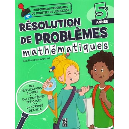 Resolutions de problemes mathematiques 5e annee