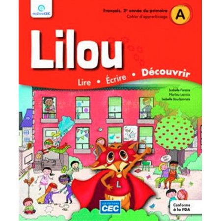 Lilou 2e année - cahier d'apprentissage
