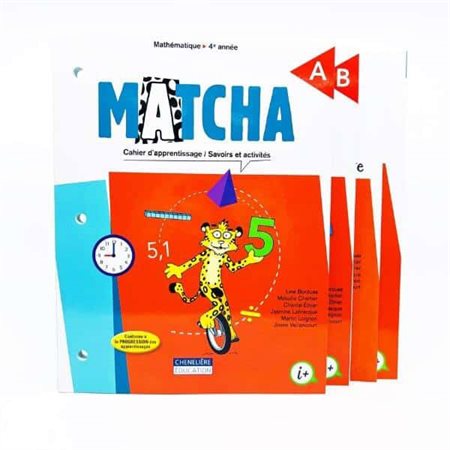 Matcha A / B 4e année  9998201910253