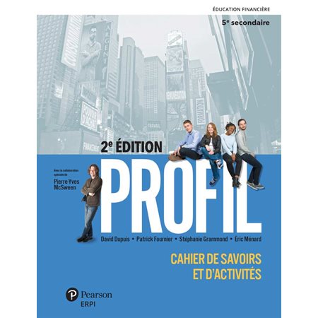 Profil - Cahier de savoirs et d'activités, 2e éd. + Ensemble numérique - ÉLÈVE (12 mois)
