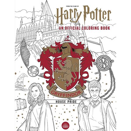 Harry Potter: Gryffindor House Pride: The Official Coloring Book