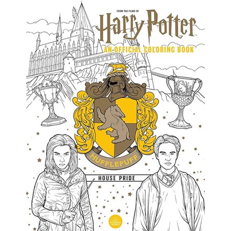 Harry Potter: Hufflepuff House Pride: The Official Coloring Book