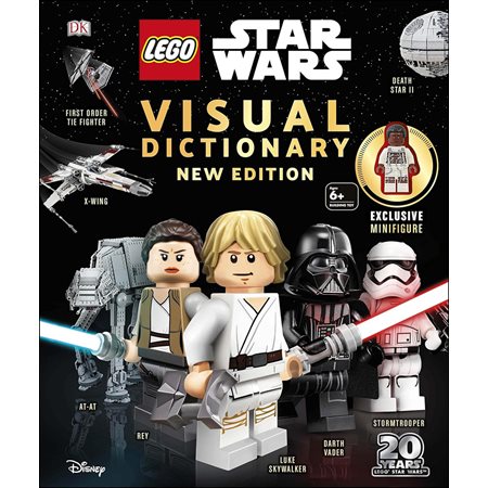 LEGO Star Wars Visual Dictionary, New Edition: With exclusive Finn minifigure