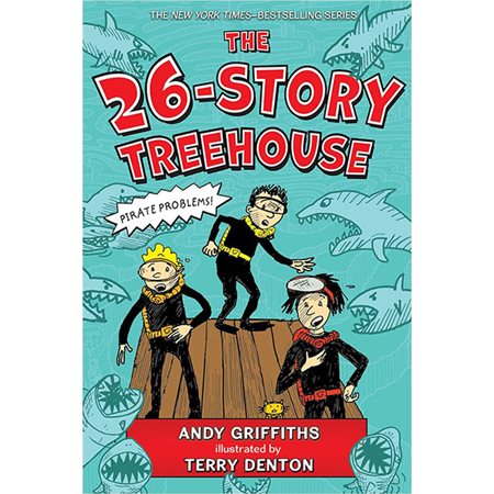 The 26-Story Treehouse: Pirate Problems!, book 2, Treehouse Books