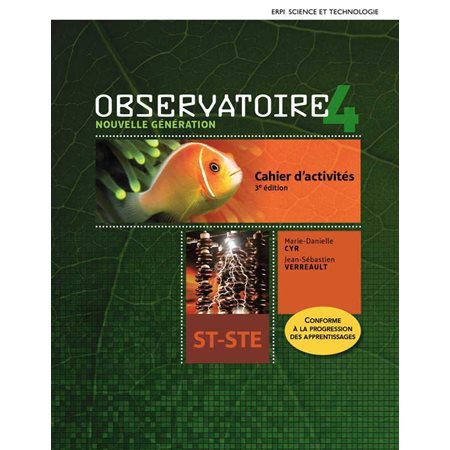 Observatoire 4, ATS: Nouv. génération - Cahier de savoirs et d'activités+ Recueil d'activités SE + Ens. numérique