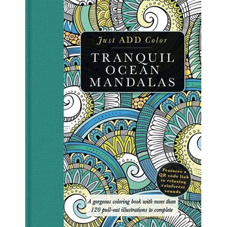 Tranquil Ocean Mandalas: A Gorgeous Coloring Book