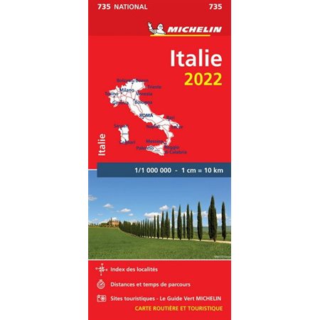 Italie 2022: Carte Nationale 735