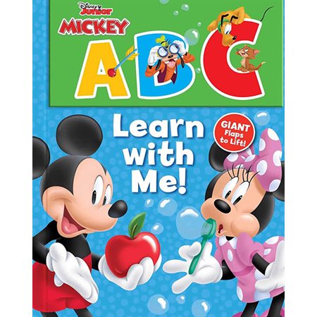 Abc, Learn with Me!: Disney Junior Mickey Mouse Clubhouse