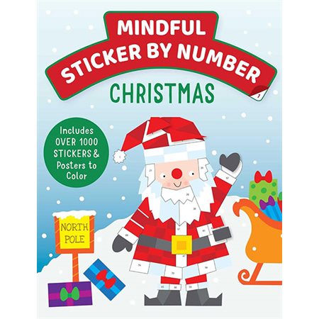 Christmas: Sticker, activity books for Kids