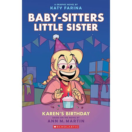Karen's Birthday, book 6, Baby-Sitters Little Sister