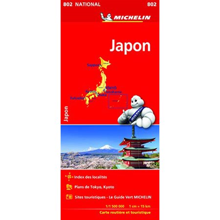 Japon 802 Carte nationale