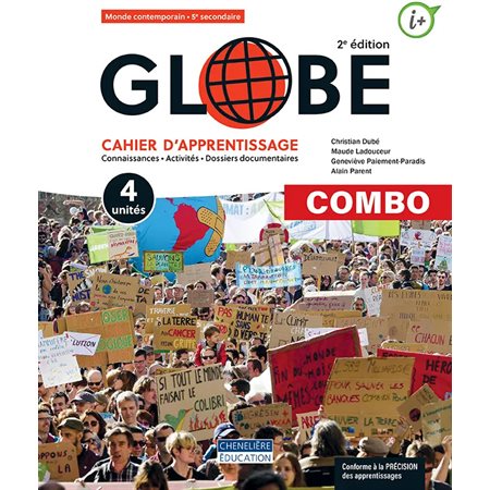 Globe, 2e édition - 4 unités - 5e secondaire, version imprimé + numérique