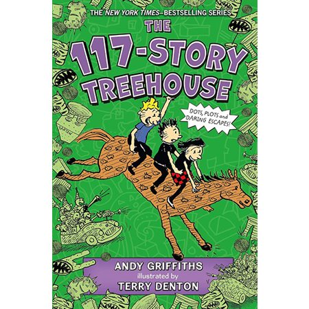 The 117-Story Treehouse: Dots, Plots & Daring Escapes!, book 9, Treehouse Books
