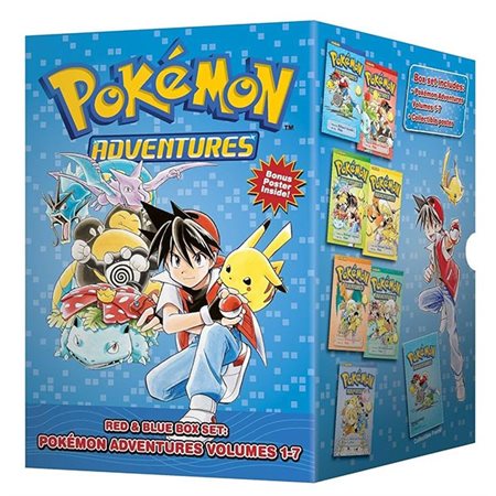 Pokémon Adventures Red & Blue, Box Set vol. 1-7