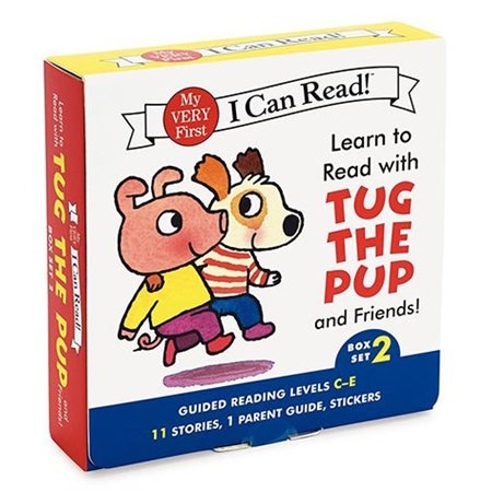 Learn to Read with Tug the Pup and Friends! Box Set 2: Levels Included: C-E