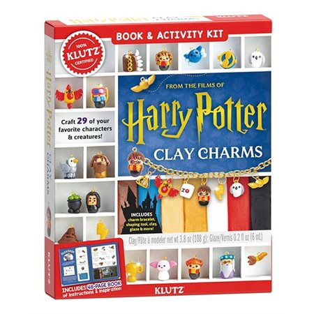Harry Potter clay charms book and activity kit