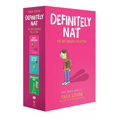 Definitely Nat: A Graphic Novel Box Set (Nat Enough #1-3)