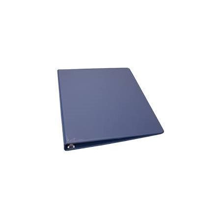 Relieur de présentation vinyle, 8.5x11", anneau en D 1.5", bleu
