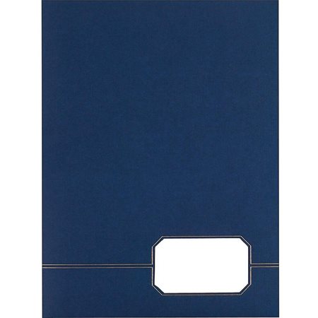 Porte-documents exécutif Bleu / Doré Paquet de 4