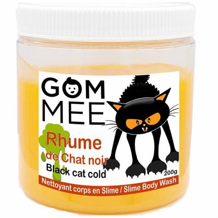 Nettoyant corps Slime rhume de chat noir