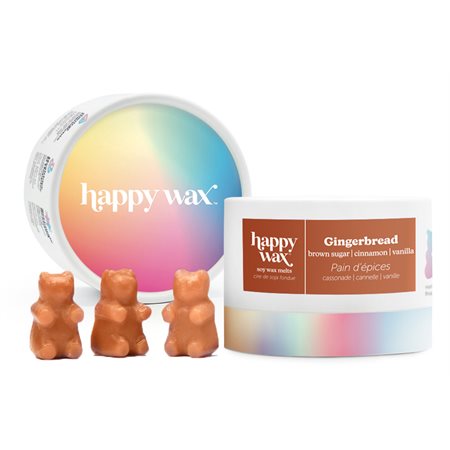 Happy wax: Cire à faire fondre - Pain d'épices