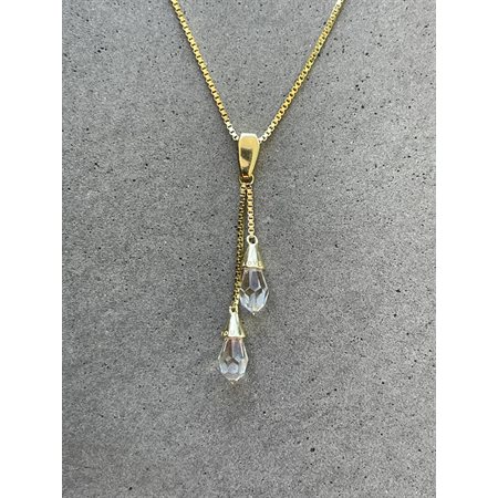 Collier In Love - Argent 925 plaqué Or 14K
