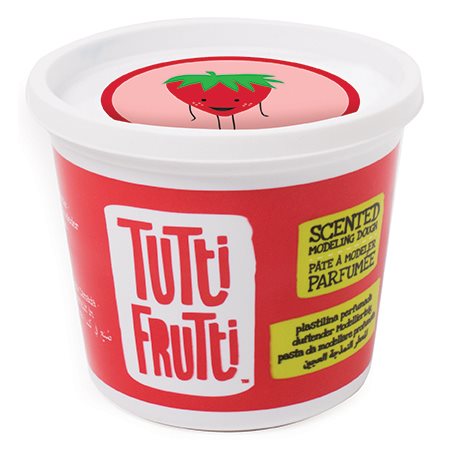 Pâte à modeler Tutti-Frutti; Fraise (250 g)