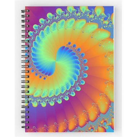 Carnet spiral Color wheel
