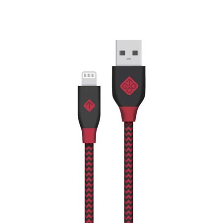Câble USB à Lightning (3') rouge