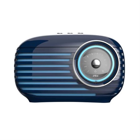 Haut-parleur Vintage rétro Bluetooth bleu
