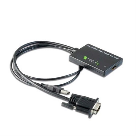 Adapteur VGA vers HDMI avec audio