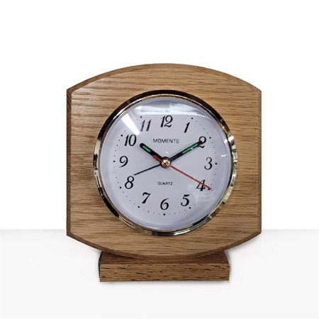 Horloge en bois ébène