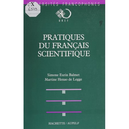 Pratiques du français scientifiques