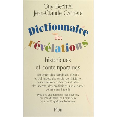 Dictionnaire des révélations