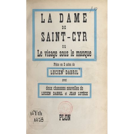 La dame de Saint-Cyr
