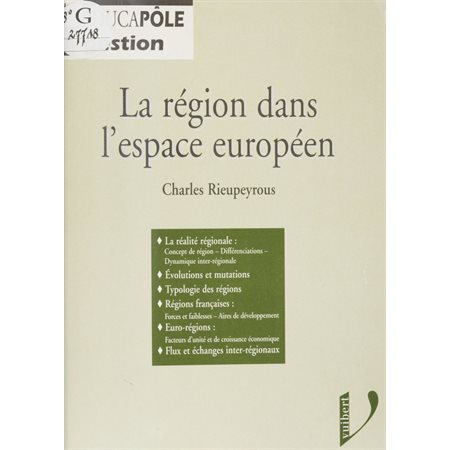 La région dans l'espace européen