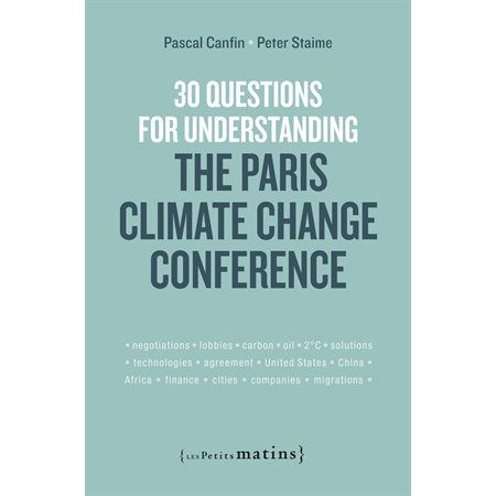 30 questions for understanding the Paris Climate Change conference