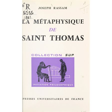 La métaphysique de Saint Thomas