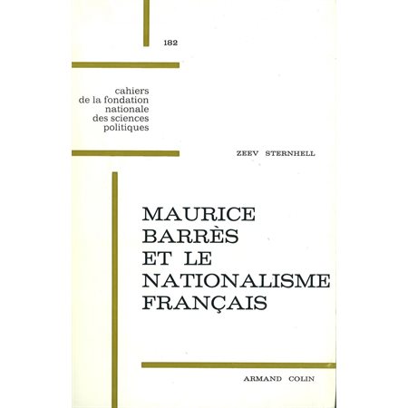 Maurice Barrès et le nationalisme français