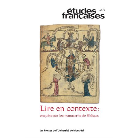 Études françaises. Vol. 48 No. 3,  2012