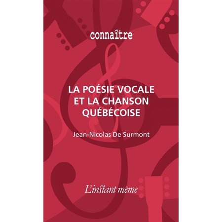 La poésie vocale et la chanson québécoise