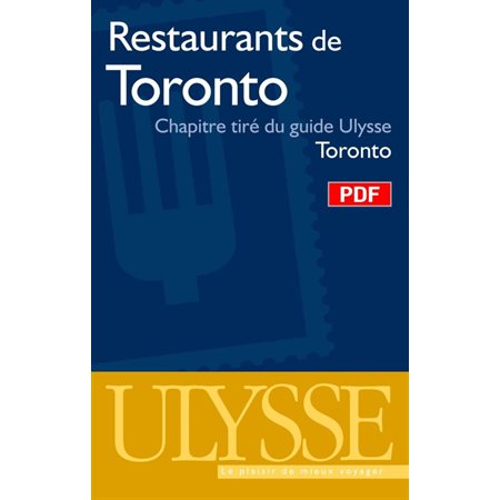 Chapitre Restaurants de Toronto (PDF)