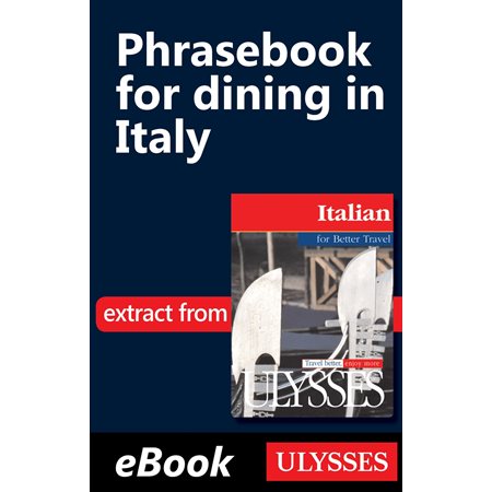 Phrasebook for dining in Italy