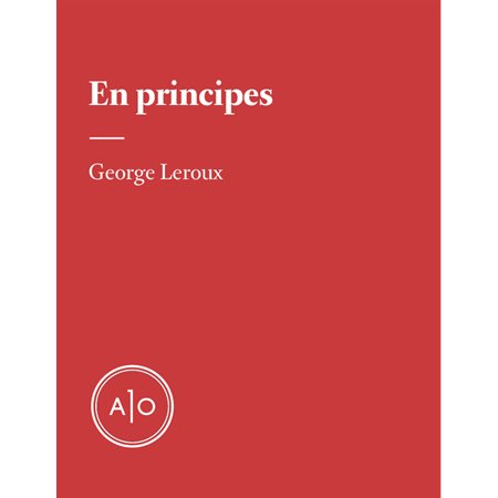 En principes: George Leroux
