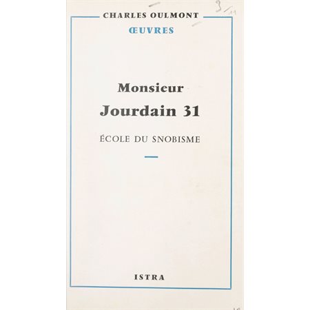 Monsieur Jourdain 31
