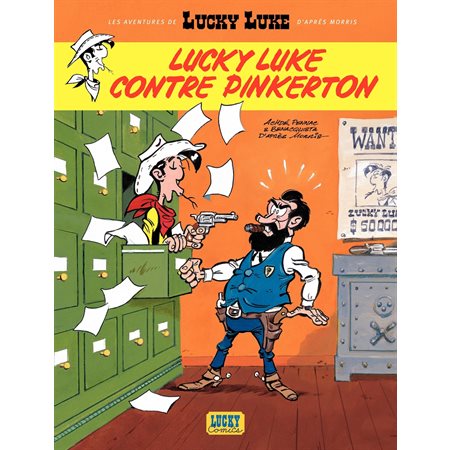 Les aventures de Lucky Luke d'après Morris - tome 4 - Lucky Luke contre Pinkerton
