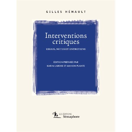 Interventions critiques