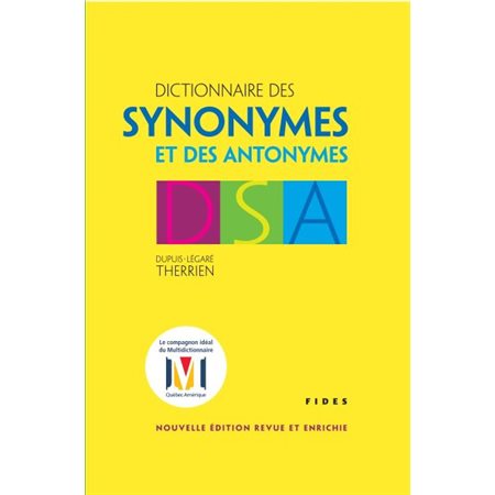 Dictionnaire des synonymes et des antonymes (ed, 2021)