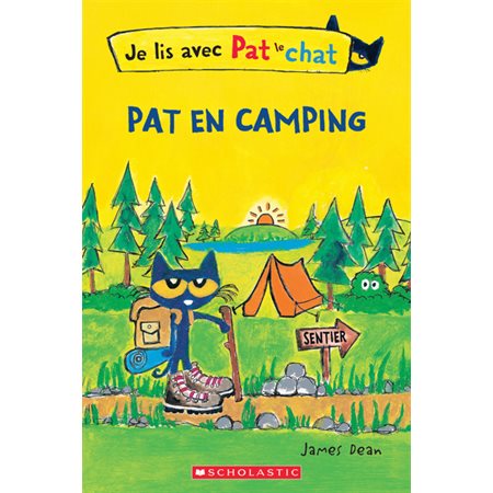 Pat en camping: Je lis avec Pat le chat