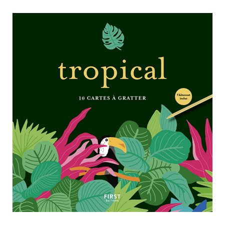 Tropical: 10 cartes à gratter
